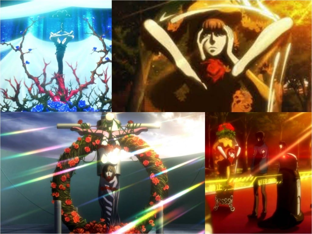 Stills from episode 7 of Psycho-Pass